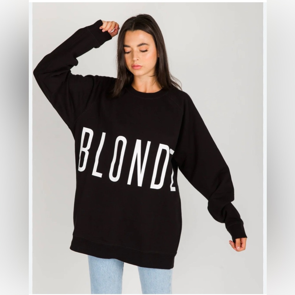 BLONDE Brunette The Label Black Crew